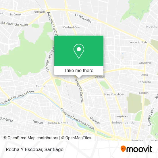 Rocha Y Escobar map