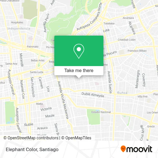 Elephant Color map