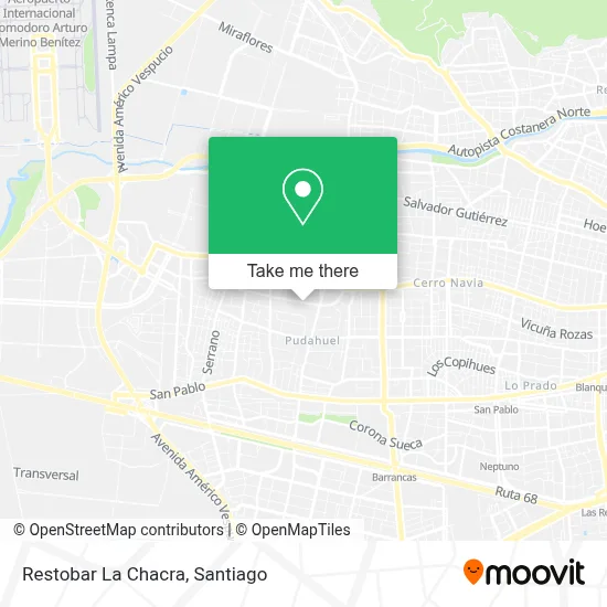 Restobar La Chacra map