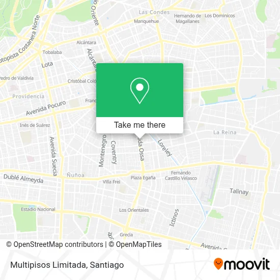 Multipisos Limitada map