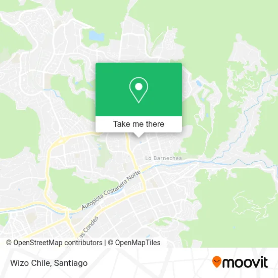 Wizo Chile map