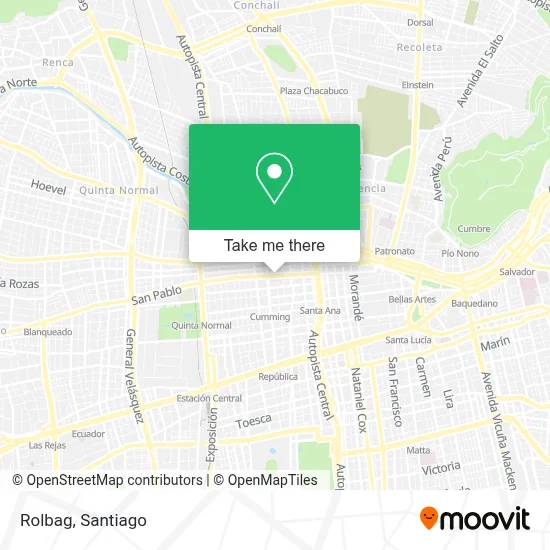 Rolbag map