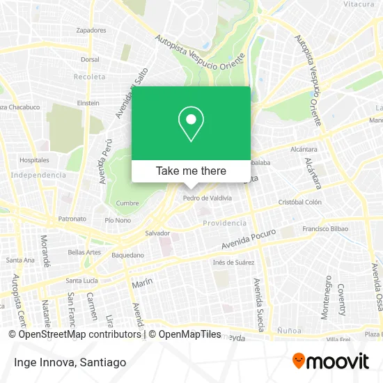Inge Innova map