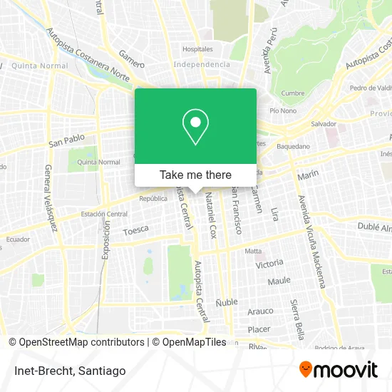 Inet-Brecht map