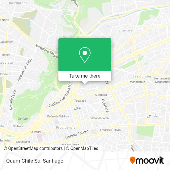 Quum Chile Sa map