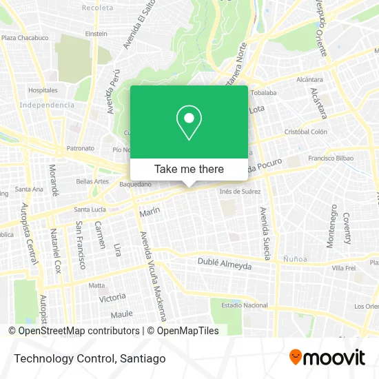 Technology Control map