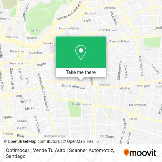 Optimocar | Vende Tu Auto | Scanner Automotriz map