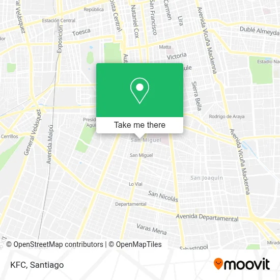 Kfc map