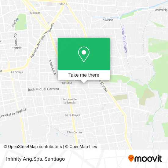 Infinity Ang.Spa map