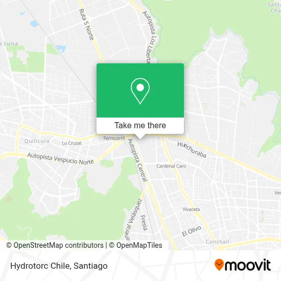 Hydrotorc Chile map