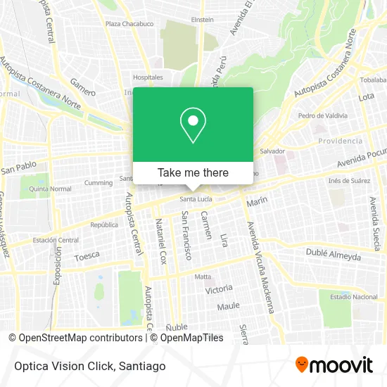 Optica Vision Click map