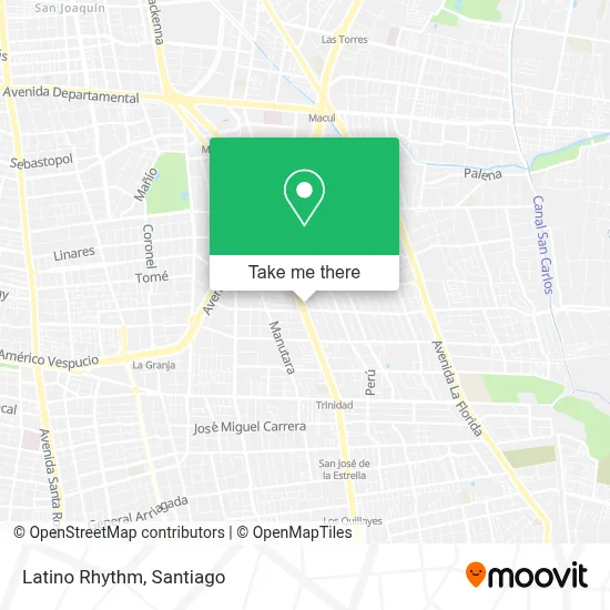 Ritmo Latino map
