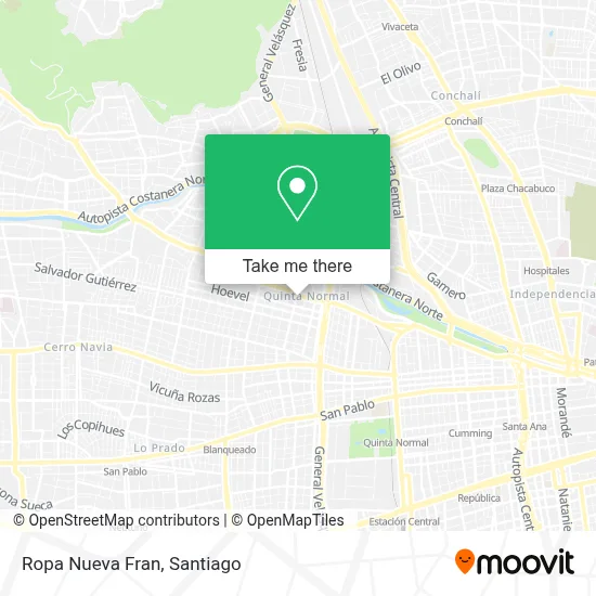 Ropa Nueva Fran map