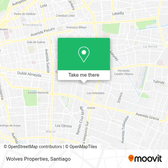 Wolves Properties map