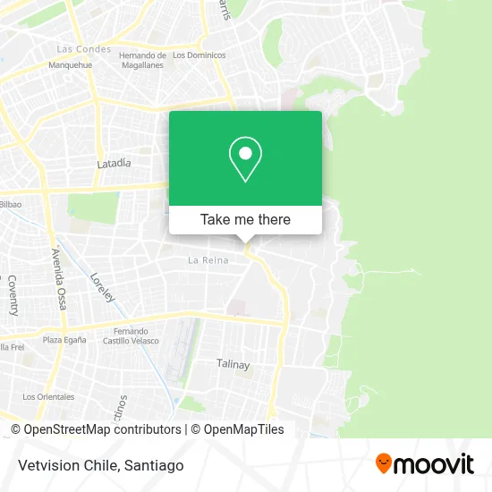 Vetvision Chile map