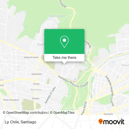 Lp Chile map