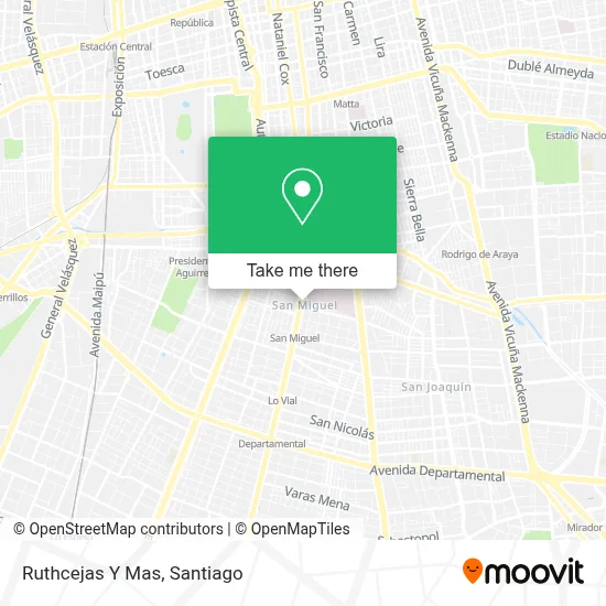 Ruthcejas Y Mas map