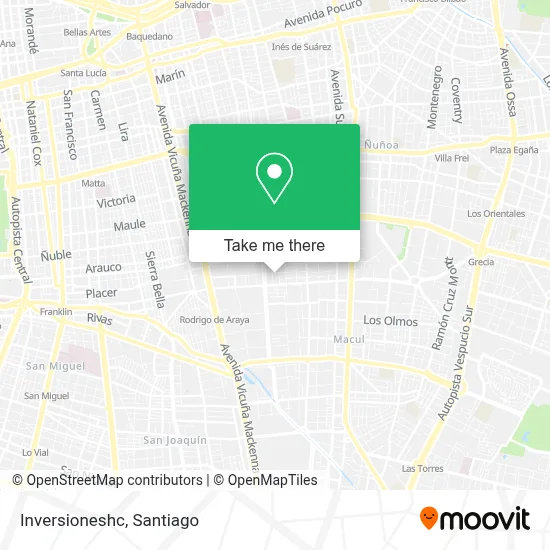 Inversioneshc map