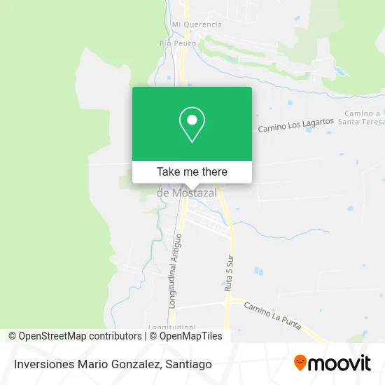 Inversiones Mario Gonzalez map