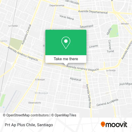 Prt Ap Plus Chile map