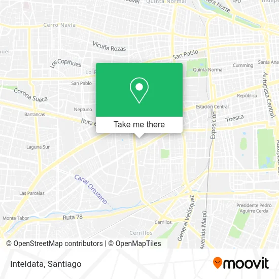 Inteldata map