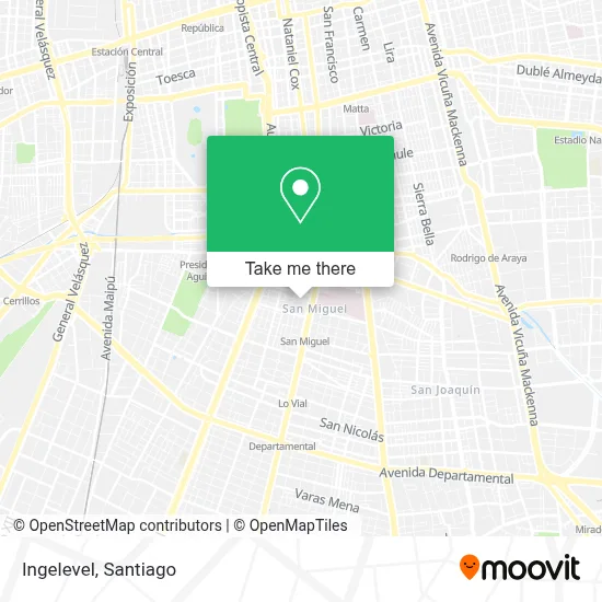 Ingelevel map