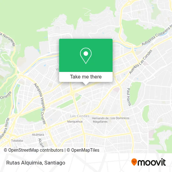 Rutas Alquimia map