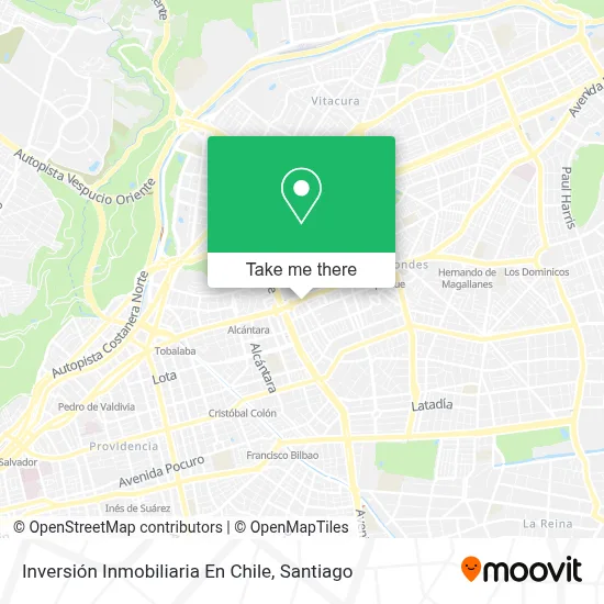 Inversión Inmobiliaria En Chile map