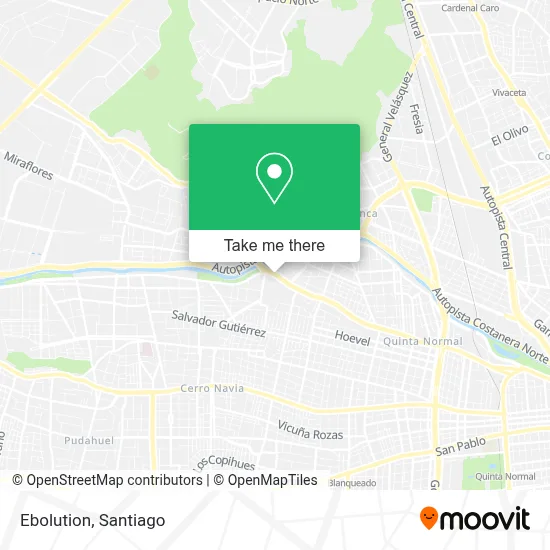 Ebolution map