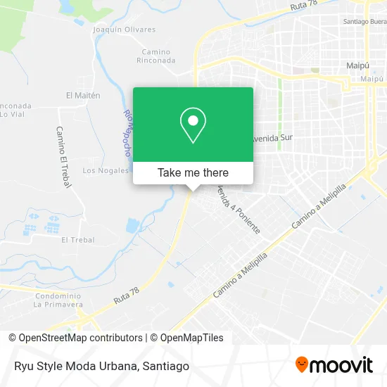 Ryu Style Moda Urbana map
