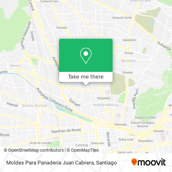 Mapa de Moldes Para Panaderia Juan Cabrera