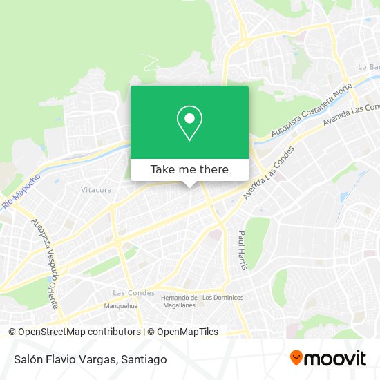 Salón Flavio Vargas map