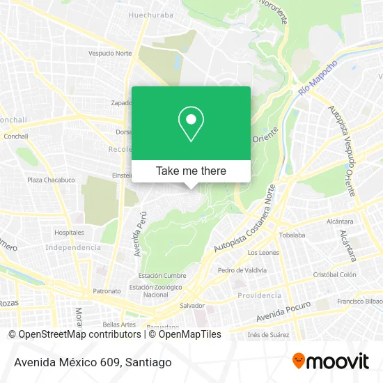 Avenida México 609 map