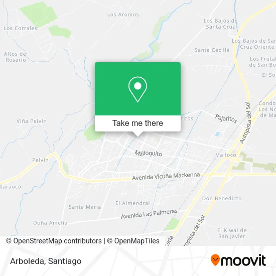 Arboleda map