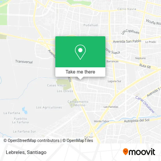 Lebreles map