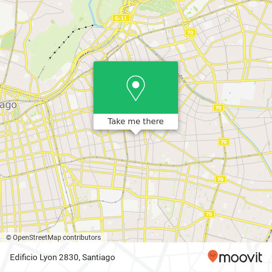 Edificio Lyon 2830 map