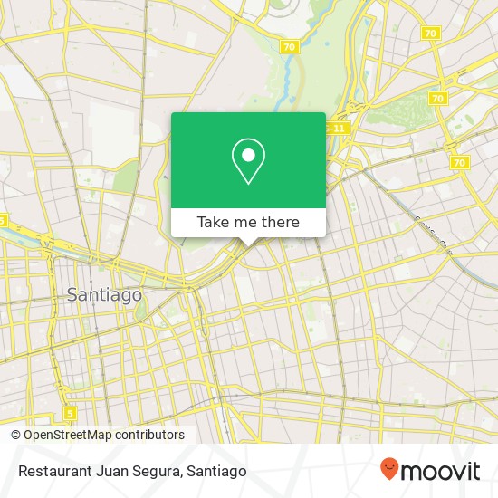 Restaurant Juan Segura map