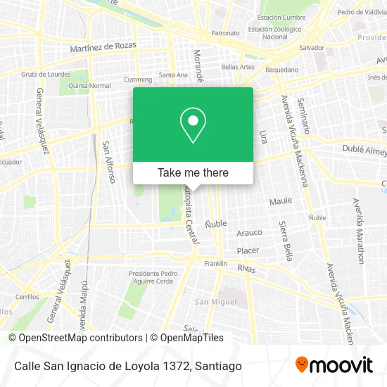 Calle San Ignacio de Loyola 1372 map