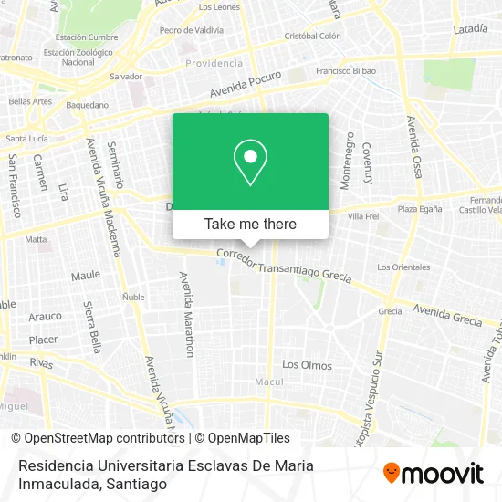 Residencia Universitaria Esclavas De Maria Inmaculada map