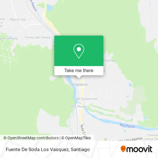 Fuente De Soda Los Vasquez map