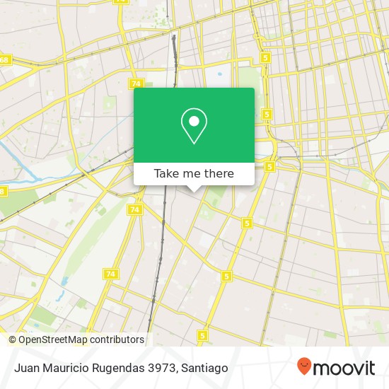Juan Mauricio Rugendas 3973 map