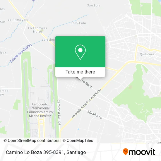 Mapa de Camino Lo Boza 395-8391