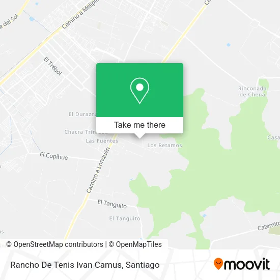 Rancho De Tenis Ivan Camus map