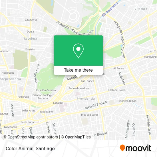 Color Animal map