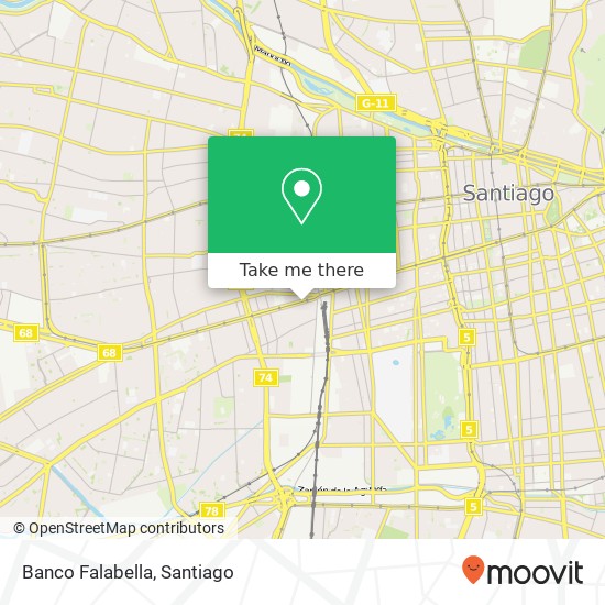 Banco Falabella map