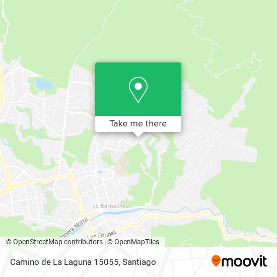 Camino de La Laguna 15055 map