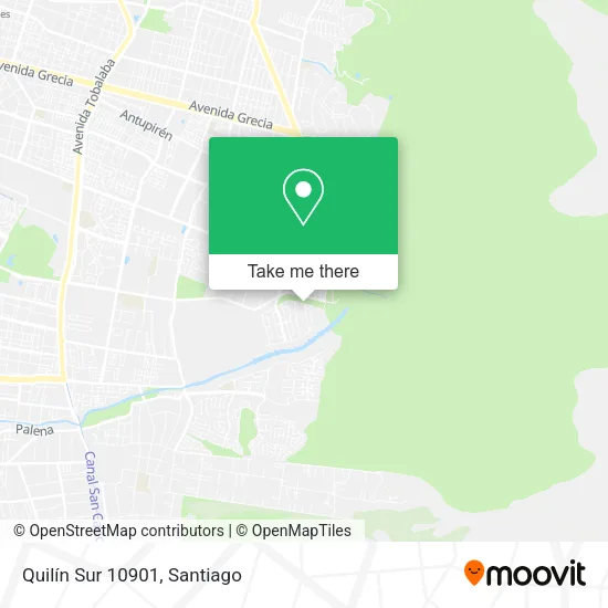 Quilín Sur 10901 map