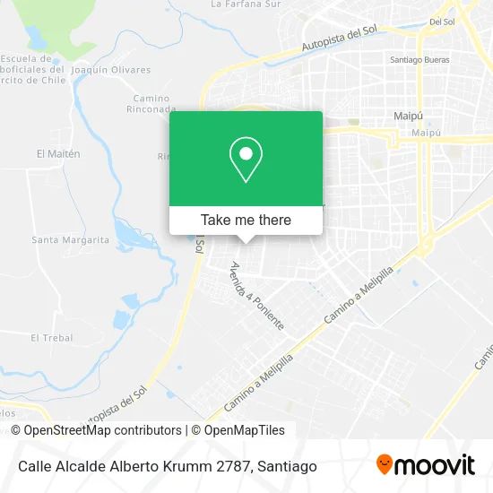 Calle Alcalde Alberto Krumm 2787 map