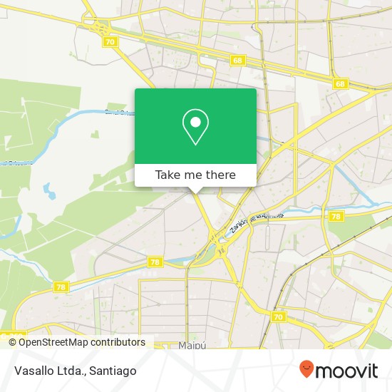 Vasallo Ltda. map