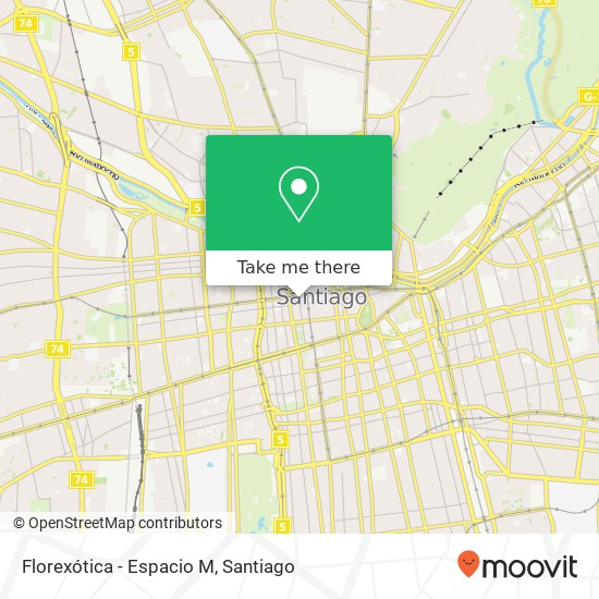 Florexótica - Espacio M map